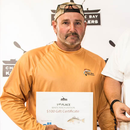 fishing tournament white perch winner