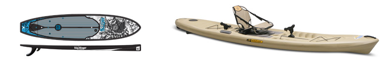 Fishing stand-up paddleboard